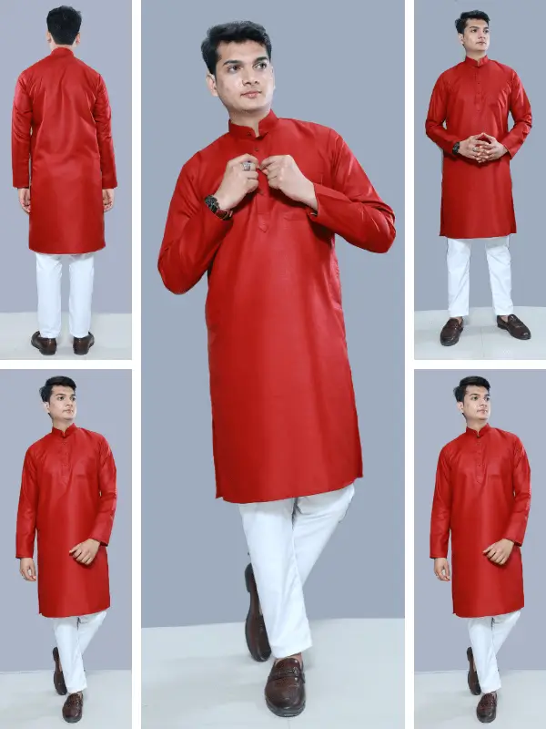 50 red kurta pajama